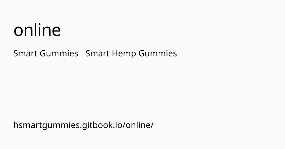 hsmartgummies.gitbook.io