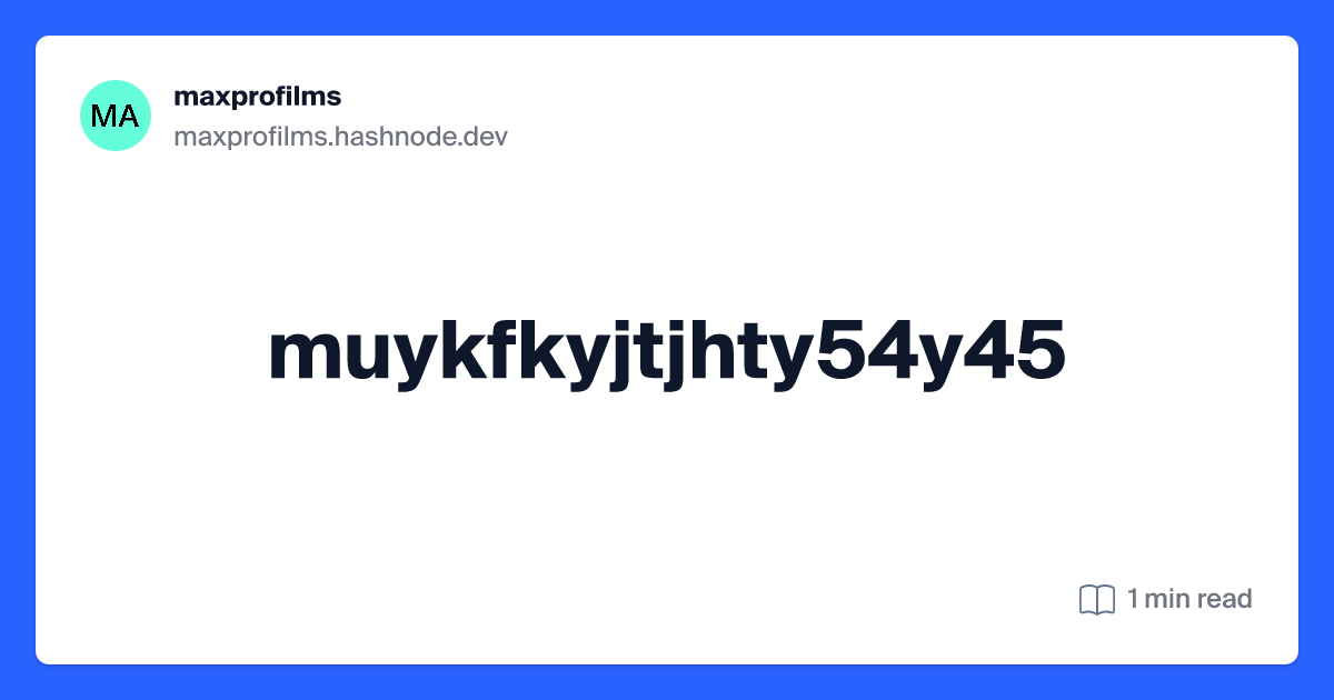 maxprofilms.hashnode.dev