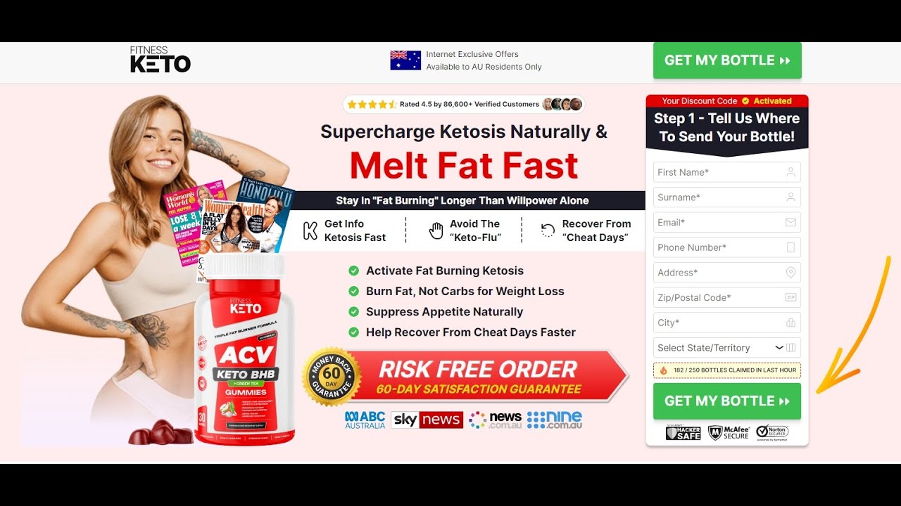 Fitness Keto Gummies Australia Reviews [d1d983]