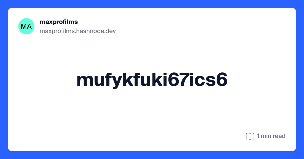 maxprofilms.hashnode.dev