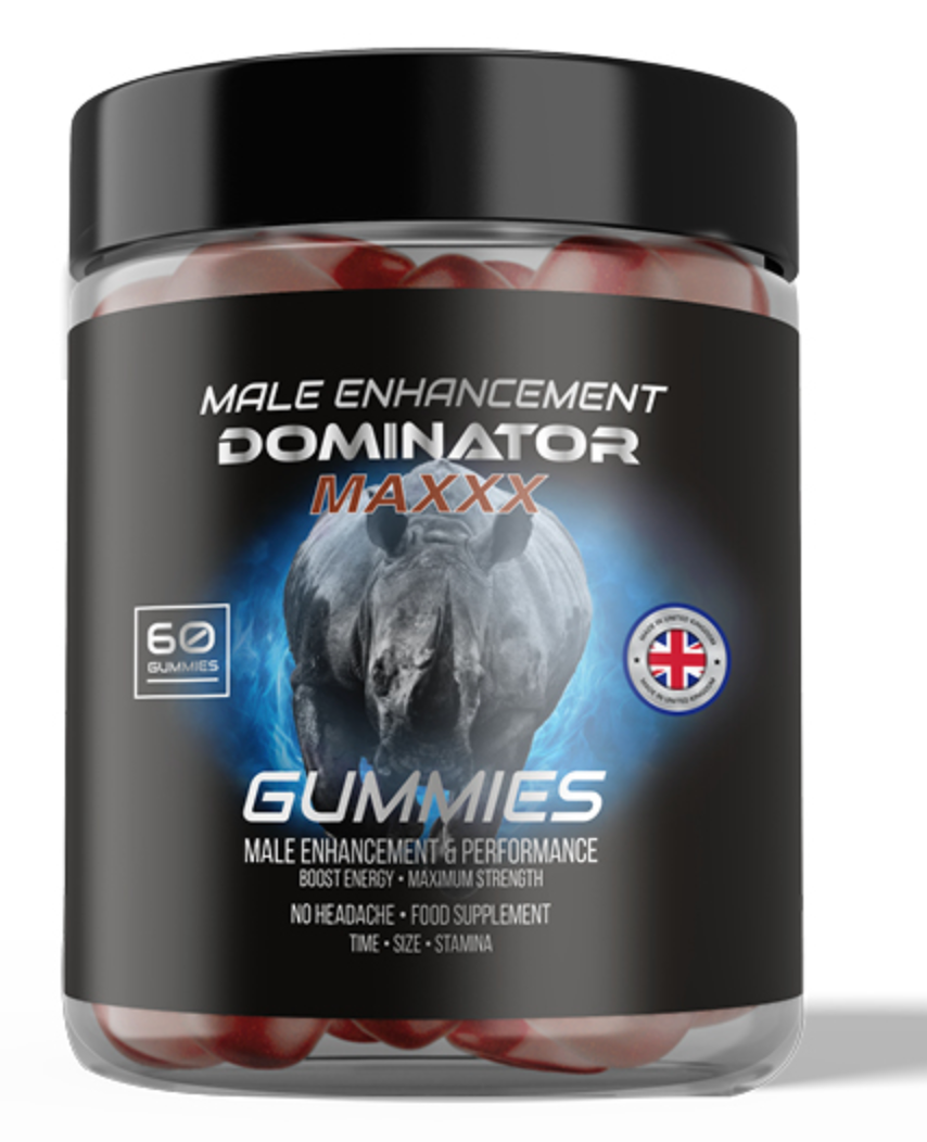 Dominator MAXXX, 60 Gummies, Supports performance, Max Serving , Boost  Stamina