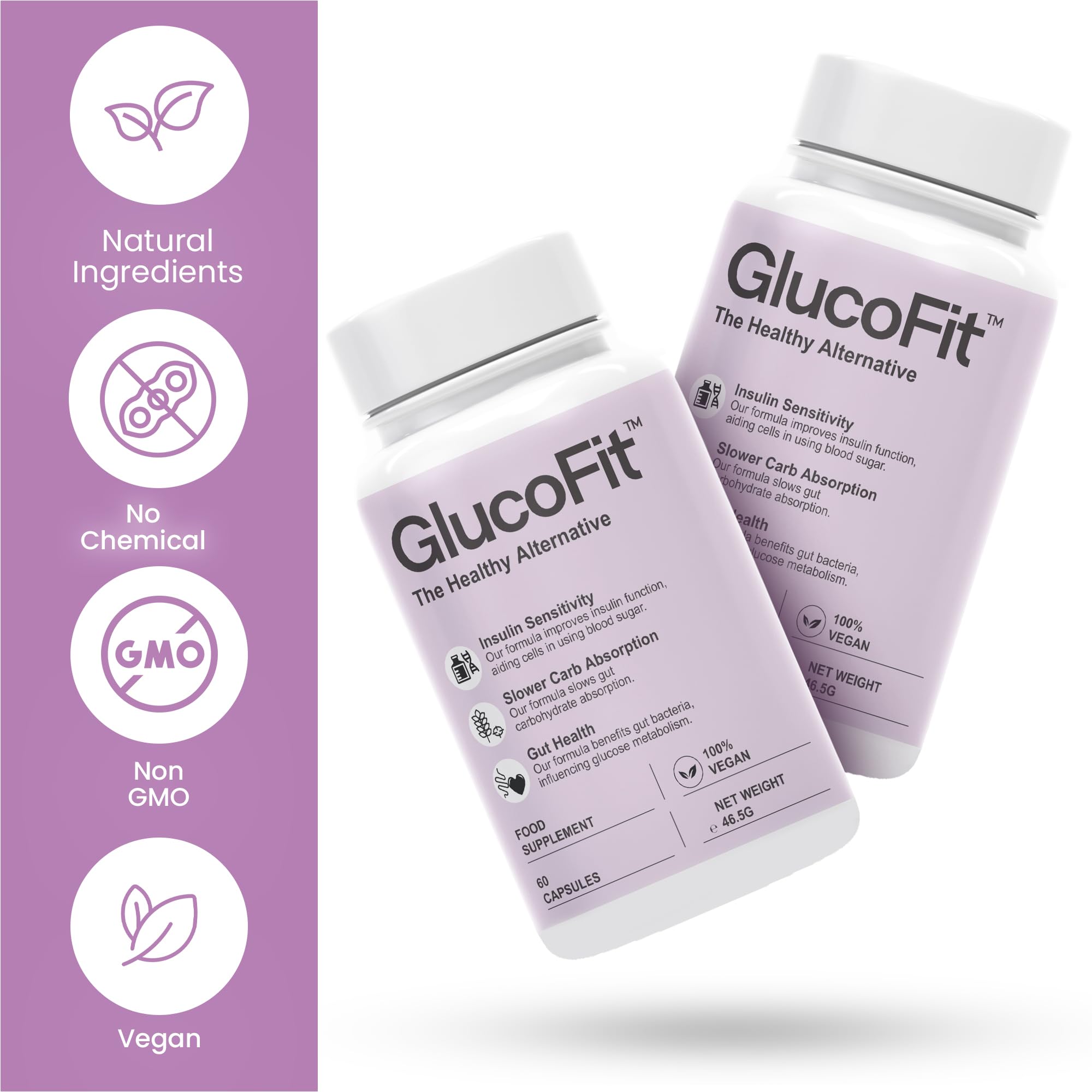 GlucoFit The Healthy Alternative, Weight Management 60 Capsules, 1 Month  Supply : Amazon.co.uk: Health & Personal Care