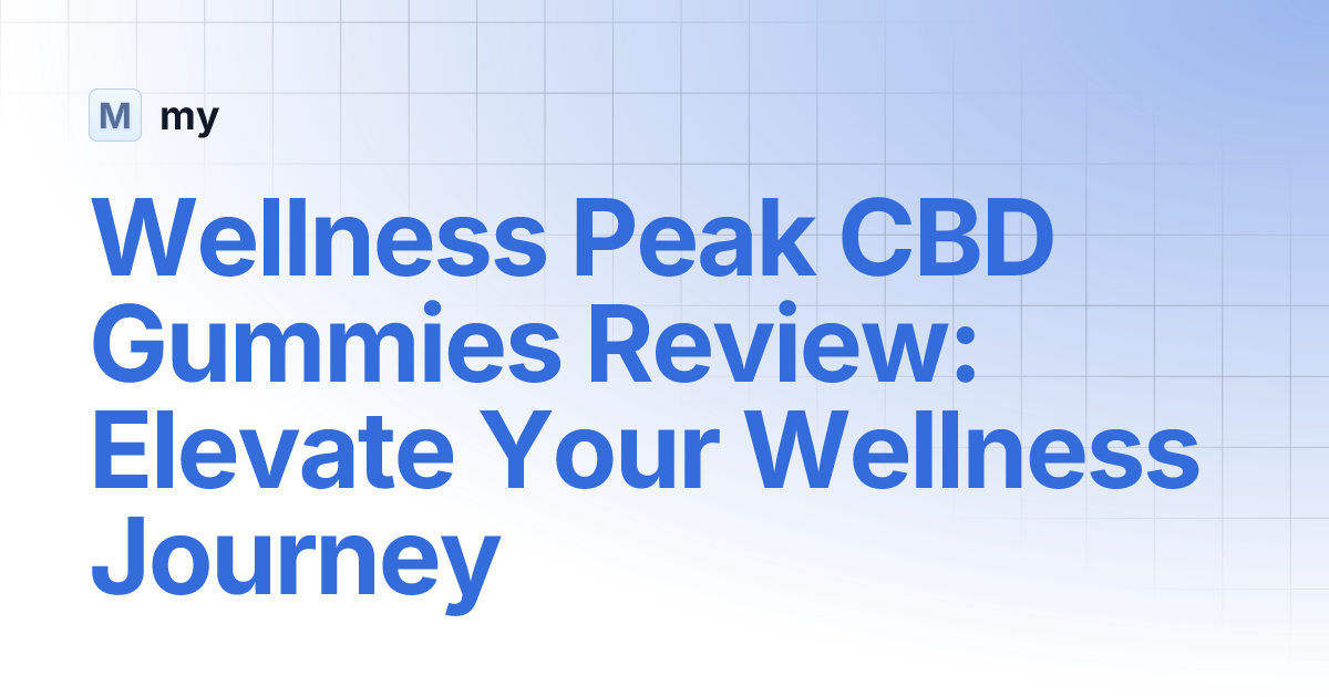 wellnesspeakcbdgummies.gitbook.io